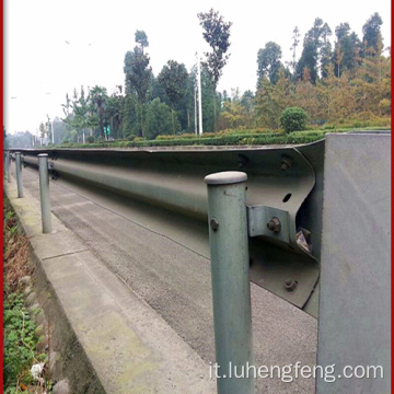 Posto tondo per guardrail galvanzied